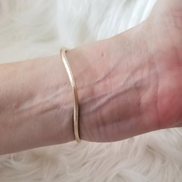 Kendra Scott Goldtone Snake Bracelet Cuff, EUC - Picture 7 of 7